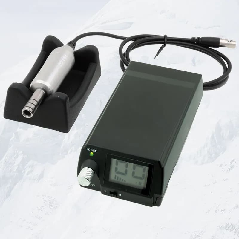 Micro motor with battery